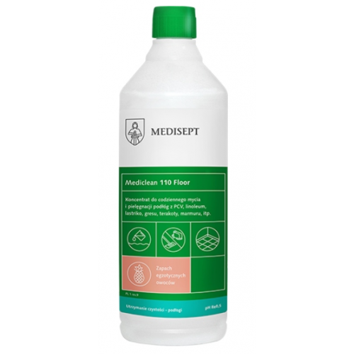 Mediclean Floor Clean 1l płyn do podłóg owoce egzotyczne
